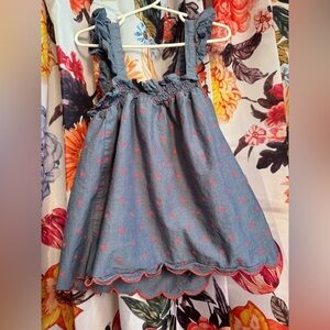 Crown & Ivy Girl’s Scallop Tank Top